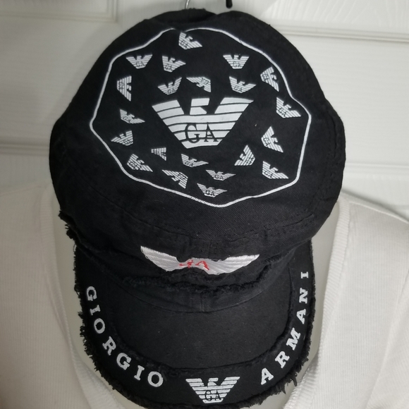 GIORGIO ARMANI Womans Hat/Cap/One Size Adjustible - Picture 3 of 7